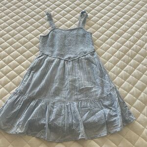 Abercrombie kids girls light blue dress size 11/12, never worn without tags